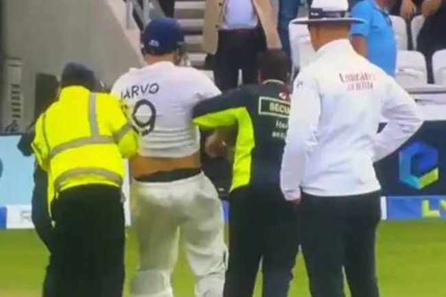 வினையான விளையாட்டு’ ஜார்வோ மீது அதிரடி நடவடிக்கை எடுத்த இங்கிலாந்து